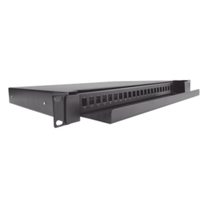 Distribuidor de Fibra Óptica Deslizable / Vacío / 19 Pulgadas (48.26 cm / 1.58 pies) / 1U / 24 Puertos / Profundidad 357 mm