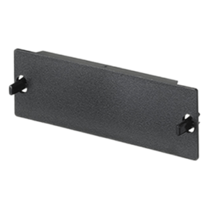 Placa Ciega / Reserva Espacio Paneles Fibra Óptica / TIA/EIA-568-C.3 / Color Negro