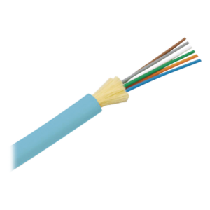 Cable de Fibra Óptica / 6 Hilos / Multimodo OM4 50/125 / Tight Buffer 900µm / OFNR Riser / Interior / 2 pies (0.6 m) Marcas