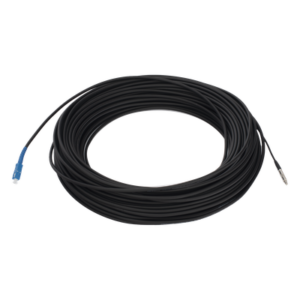 Fibra Óptica Drop / G.657A2 / Monomodo Simplex / 50 m (164 pies) / SC/UPC-SC/UPC / LS0H / Auto-soportado