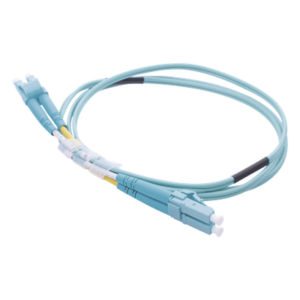 Jumper de Fibra Óptica / OM4 50/125 / LC-LC Dúplex / OFNR Riser / 2.0 mm / 1 m (3.28 pies)