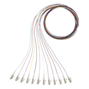 Kit de Pigtails / LC Multimodo / OM3 50/125 / 900μm / 1 Metro (3.28 Pies) / 12 Unidades