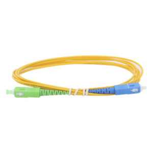 Jumper de Fibra Óptica / Monomodo OS2 G.652D / SC/APC-SC/UPC / Simplex / 2m (6.56 ft) / Forro PVC 2mm