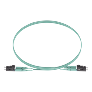 Jumper de Fibra Óptica / Multimodo OM3 50/125 / LC-LC Dúplex / OFNR Riser / LSZH / 5 m (16.40 pies)