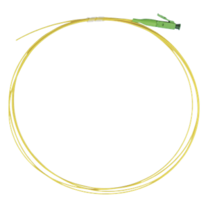 Pigtail de Fibra Óptica / LC/APC / Monomodo OS2 / Simplex / 1 Metro (3.28 Pies) / Tight Buffer 900 µm