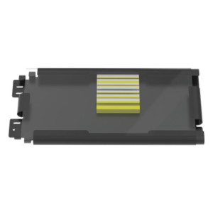 Charola de Empalme para Fibra Óptica / 6 Empalmes / Apilable 2 Unidades / 3.4x168.9x9.5 mm / 0.011x0.554x0.031 ft