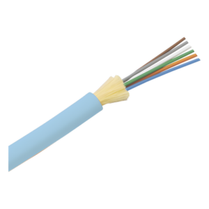 Cable de Fibra Óptica / 24 Hilos / Multimodo OM4 50/125 / Tight Buffer 900µm / LSZH / OFNP / 2 pies Marcas