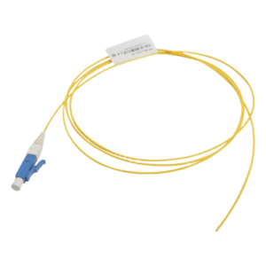 Pigtail de Fibra Óptica / LC/UPC Simplex / Monomodo OS1/OS2 / OFNR / 1 Metro (3.28 Pies)