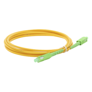 Jumper de Fibra Óptica / SC/APC-SC/APC / Monomodo OS2 / Simplex / 3m (9.84 ft) / PVC 3mm