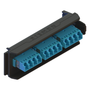 Placa Acopladora / 6 Conectores Dúplex LC/UPC / 12 Fibras Monomodo / Sin Shutter / Compatible LightVerse Core, Plus y Pro
