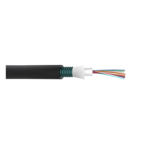 Cable de Fibra Óptica / 24 Hilos / Monomodo OS2 / OFCP Plenum / Interior-Exterior / Loose Tube 250μm / Armado / 2 ft Marcas
