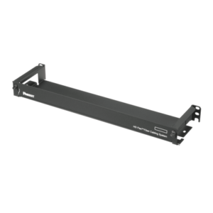 Organizador de Cables Frontal / 1 UR / Hasta 12 Casetes / 1728 Fibras / 3.28 ft / Negro