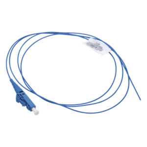 Pigtail de Fibra Óptica / LC Simplex / Monomodo OS2 9/125 / 900μm / LSZH / 3 m (9.84 ft) / Azul