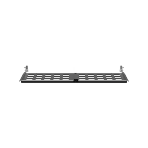 Organizador de Holgura para Fibra Óptica / 1 UR / 12 Casetes / Acero / 8.88' (225.5 mm) Profundidad / Negro