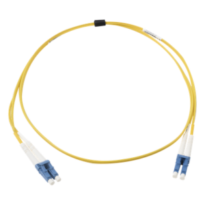 Jumper de Fibra Óptica Monomodo / LC/UPC Duplex / OFNR Riser / 1 Metro (3.28 Pies) / 10 Gigabit / XGLO