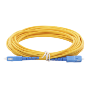 Jumper de Fibra Óptica / Monomodo OS2 G.652D / SC/UPC-SC/UPC / Simplex / 6 m (19.69 pies) / 3 mm
