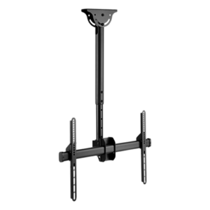 Soporte de Techo para Pantalla / VESA 200x200 a 600x400 / 37" a 70" / Carga 50 kg (110 lbs) / Extensión 560 a 910 mm (22" a 35.8") / Inclinación 0° a -25° / Giro 360°