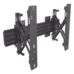 Soporte de Pared para Videowall / Push-in Pop-out / VESA 100x100 a 600x400 mm / Pantallas 37 a 75 pulgadas / Carga 30 kg (66 lbs)