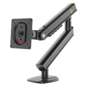 Soporte de Brazo Ergonómico para Monitor / 17"-32" / Carga 2-7 kg / Ajuste de Altura 419 mm / Rotación ±90° / VESA 75×75 y 100×100