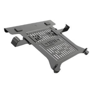 Soporte Ergonómico para Laptop / Compatible 13"-17" / Ajuste de Grosor 5-21 mm (0.2"-0.82") / Mecanismo Deslizante / Kit de Montaje Completo