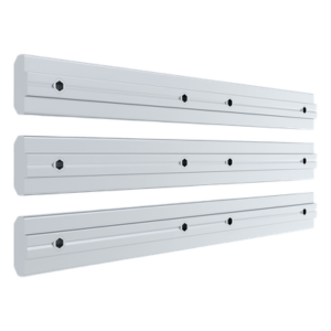 Barra de Extensión para VideoWall LED / 180 mm (0.59 ft) / 4 Puntos de Montaje M6 / Espesor 8 mm / Ancho 155 mm (0.51 ft)