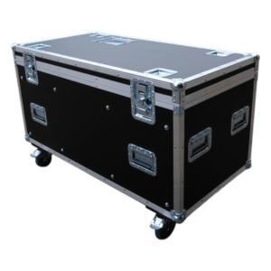 Flight Case para Barras Colgantes / Capacidad 16 Barras / Diseño Compacto / Interior Personalizable / Asas Ergonómicas / Compatible Serie NT