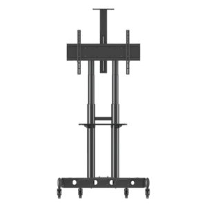 Soporte Móvil para Pantalla / 55" a 90" / VESA 200x200 a 800x500 / Carga 90.9 kg (200 lbs) / Base Modular con Ruedas 360°