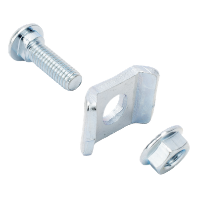 Kit de unión para charolas / Acero al carbón / Electro Zinc / Ancho hasta 300 mm (11.8 in) / Carga ligera