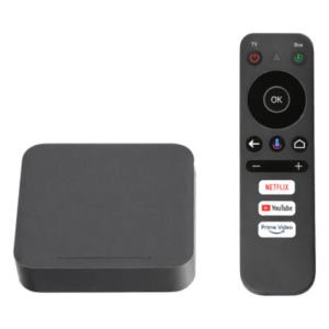 Decodificador Android TV / 4Kp60 HDR / Wi-Fi Dual Banda / Bluetooth 5.0 / HDMI 2.1 / 2 GB RAM 16 GB Almacenamiento