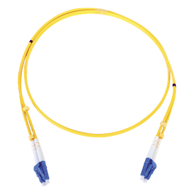 Jumper de Fibra Óptica Monomodo / LC/LC Dúplex / 9/125 / 1 m (3.28 ft) / ITU-T G.652.D
