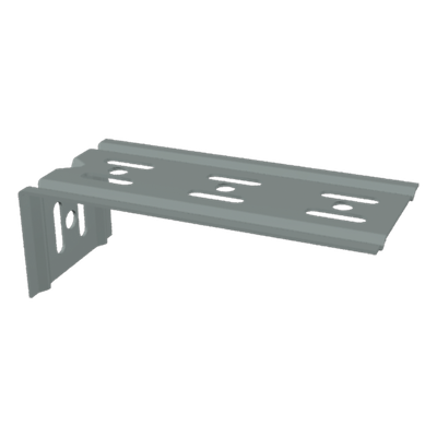 Ménsula para Charola / Ancho 50 a 150 mm / Peralte 33 y 66 mm / Acabado Electro Zinc / Cargas Ligeras