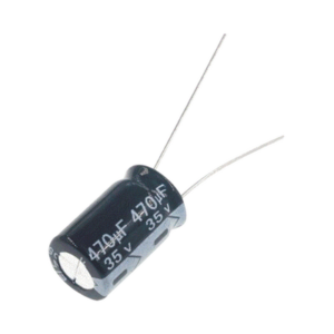 Capacitor Electrolítico Radial / 470 µF / 35 Vcc / 105 °C / 10 x 20 mm
