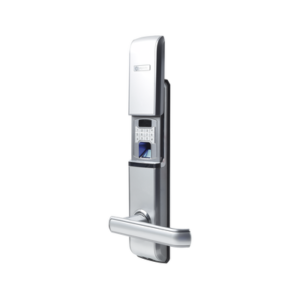 Cerradura  Digital  Biométrica Autónoma con doble cerrojo derecha