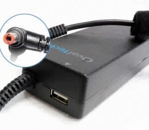 Adaptador para Computadora Portátil OVALTECH 20V/4.5AH C/Blister + USB