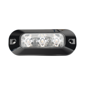 Luz Perimetral LED / 3 LEDs / 21 Patrones de Destello / 12-24 VCC / SAE J595 Clase I / Uso Interior y Exterior