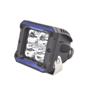 Luz de Trabajo LED / 4950 Lúmenes / 9 LEDs 10W / 12-24 VCD / IP67 / Soporte Articulado Acero Inoxidable