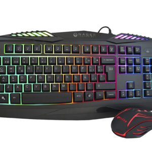 Kit de Teclado y Mouse Gaming Naceb Technology NA-617
