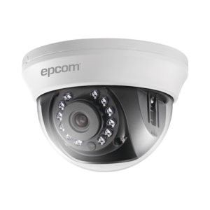 Domo TURBOHD 1 Megapixel (720p) / Gran Angular 92° / Lente 2.8 mm / Híbrida / IR Inteligente 20 mts / Interior