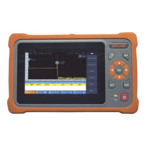 OTDR Monomodo / 1310-1550 nm / SC/APC / 26/24 dB Rango Dinámico / Pantalla Táctil / Modo Automático y Experto
