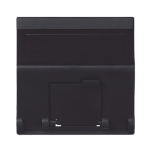Placa de Voz y Datos Inclinada / 1 Puerto Keystone RJ45 / Guardapolvo Integrado / IP20 / 45x45 mm