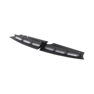 Barra de Luces Interior Tipo Visera / 43 Patrones de Advertencia / LED Monocromo y Bicolor / SAE J595 Clase 1 / Cableado 365 cm (143.7 in) / Compatible Ford Police Interceptor 2020+