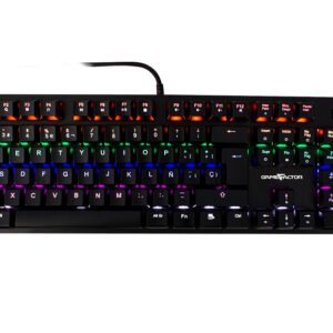 Teclado mecánico GAME FACTOR KBG400-PK-BL