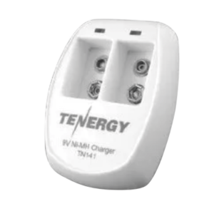 Cargador de Baterías / 2 Bahías / Ni-MH 9V / Corte Automático 5 h / Entrada 100-240V AC / Indicadores LED