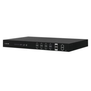 Terminal de Línea Óptica GPON / 8 Puertos SFP GPON + 2 SFP+ 10 Gbps / 1024 ONUs Concurrentes / Alcance 20 km (65,616 ft) / Triple Play / Rack 1U