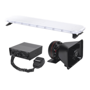 Kit de Señalización para Unidades de Seguridad / Barra LED 132 Unidades G3 HyperLux / Sirena 100W 7 Tonos / Bocina Uso Rudo 8 Ohms / IP65 / Controlador 45 Patrones / 116.84 cm (3.83 ft) de Largo