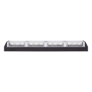 Barra de Luz de Advertencia / 4 Módulos LED / 12 LED Gen III / 11 Patrones de Destello / 10-16 VCC / 3 A Máximo / Uso Interior y Exterior