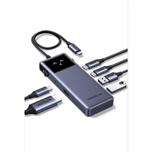 Hub USB-C 6 en 1 / HDMI 4K@60Hz / 3 Puertos USB-A 5Gbps / Carga PD 100W / Compatibilidad Multiplataforma / Diseño Compacto