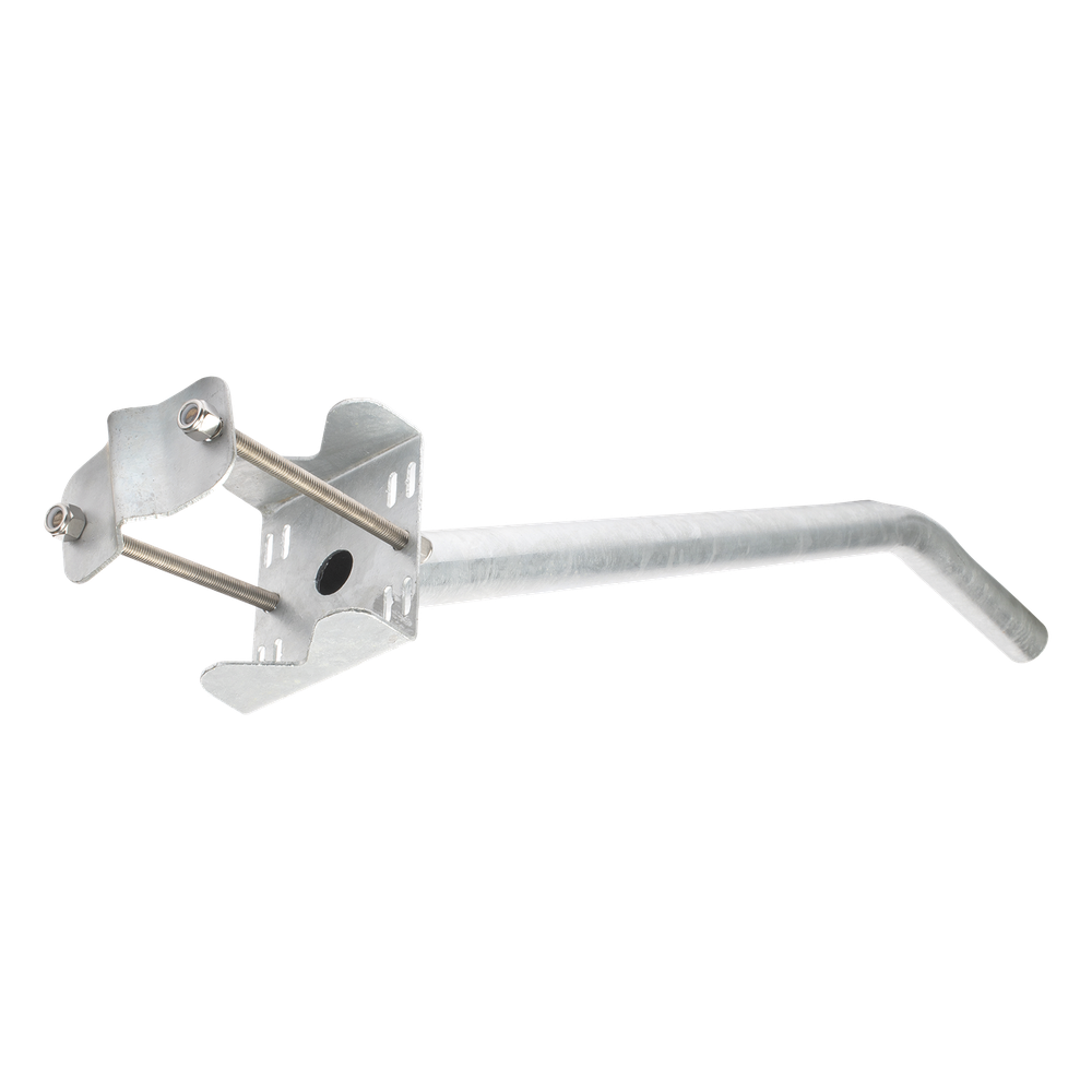 Brazo para Luminaria / Acero ASTM A-36 / Ø 2' Calibre 18 / Largo 105 cm / Galvanizado en Caliente / Postes 4' a 6'