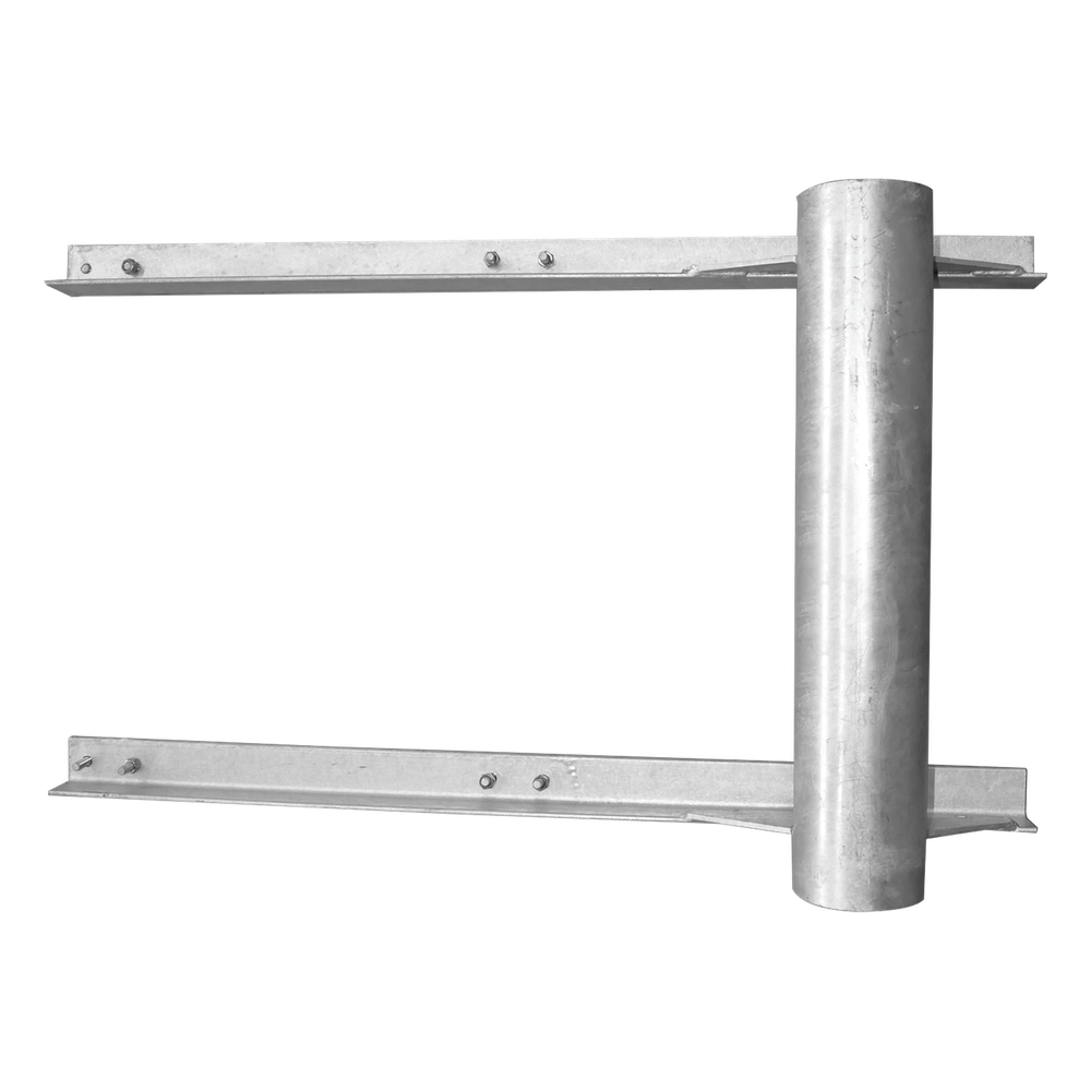 Brazo Lateral para Torre / Tubo 4.5" (114.3 mm) / Altura 60 cm (1.97 ft) / Acero ASTM A-36 / Galvanizado en Caliente / Compatible STZ45G