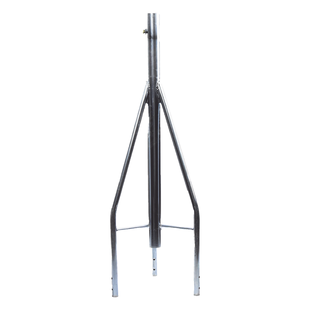 Tramo de Remate para Torre / Tubo Central 2' Calibre 18 / 3 Opresores para Pararrayo / Galvanizado por Inmersión en Caliente / Compatible con STZ-30G